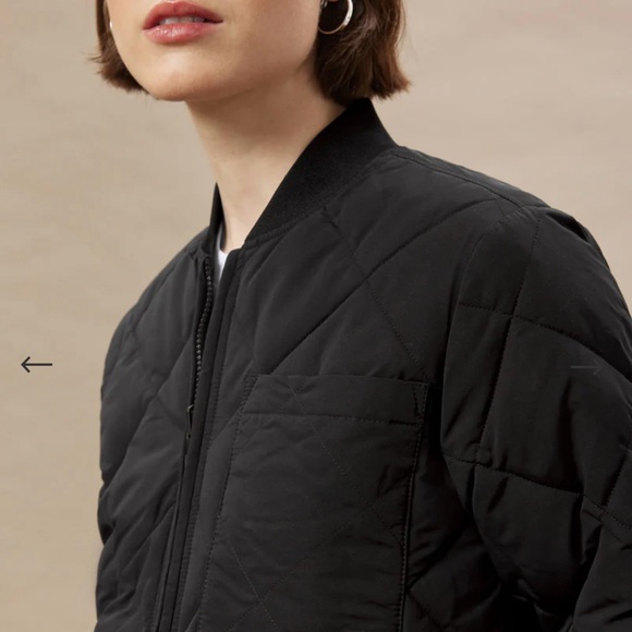 Frank & Oak The Skyline Reversible Bomber in Sand - Picture 2 of 7